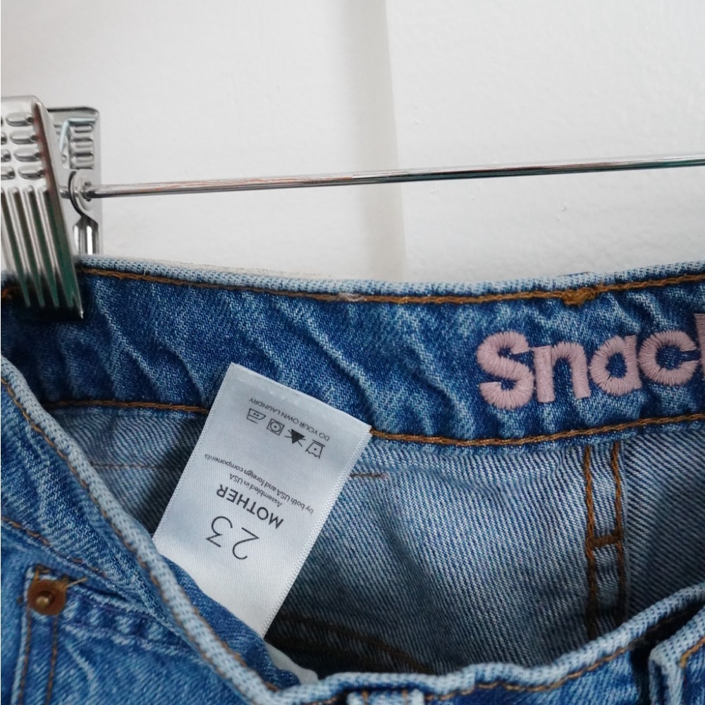 Mother Snacks Wide Leg Jean - Picture 2 of 3